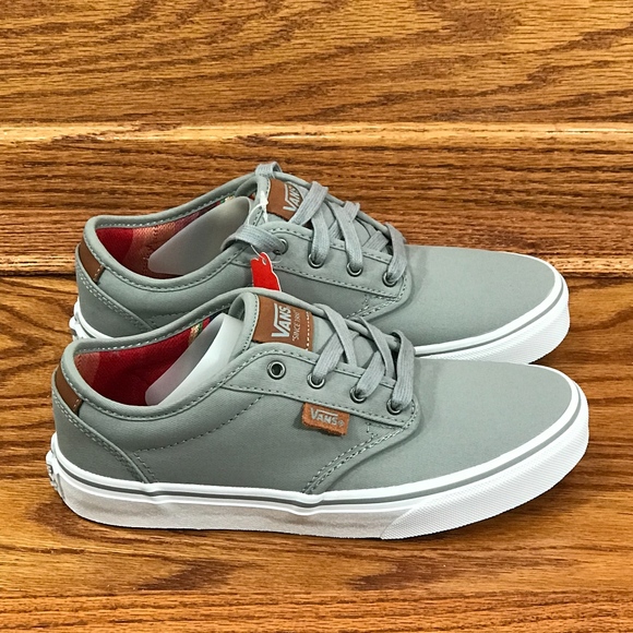 Vans Atwood DX Waxed Midgrey Shoes Size Youth 3.5 - Picture 2 of 8